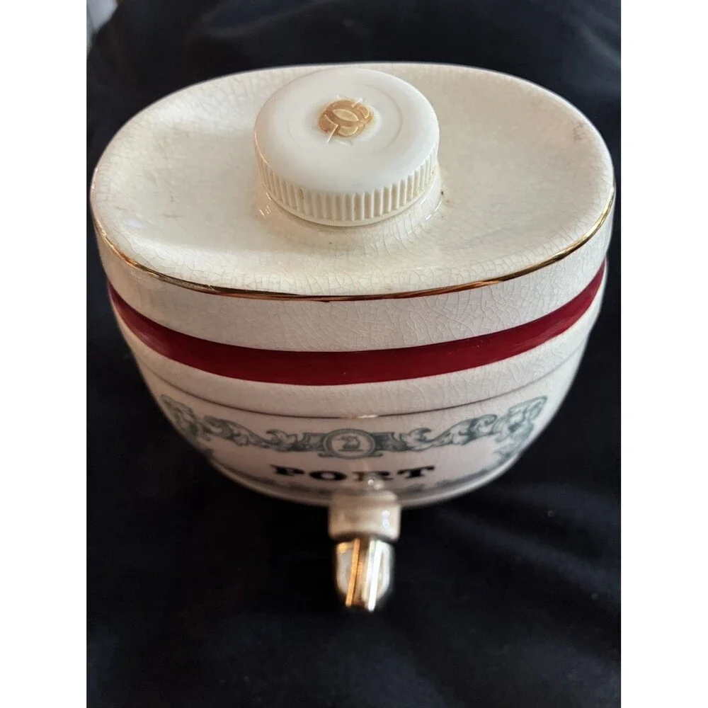 Vintage Wade England Port Decanter Royal Victoria Pottery with Tap